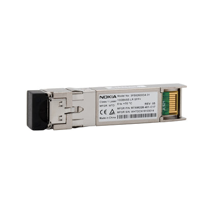Nokia 10G 10KM SFP+/10GBASE-LR, 10G 10KM SFP+ for Nokia OLT Uplink, 3FE62600DA
