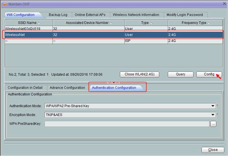 Configuring the Wi-Fi Access Service