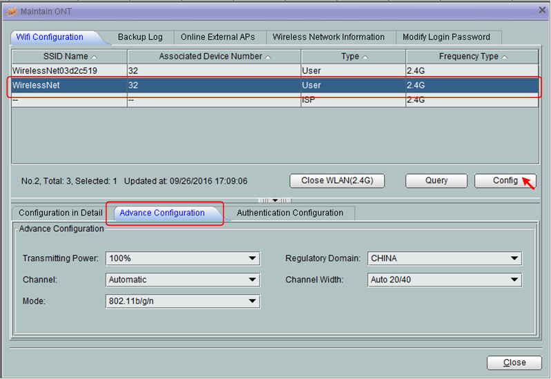 Configuring the Wi-Fi Access Service